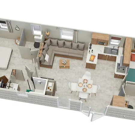 Mobilhome Grand Standing 2 Ch 2 Sde 2 Wc * Capbreton